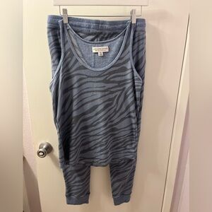 Live Love Lounge Blue Garment/Karen Neuburger Women's Zebra Print Pajama Pre♥️